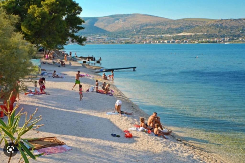 Luxury Villa Lana Apt, Seaview Terrace, Large Outdoor Space, Bbq Trogir Exterior foto